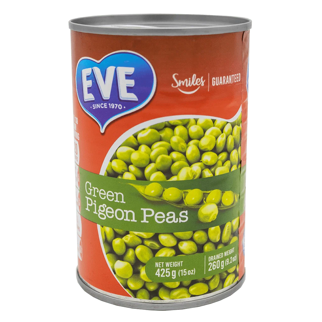 Eve Green Pigeon Peas 425g