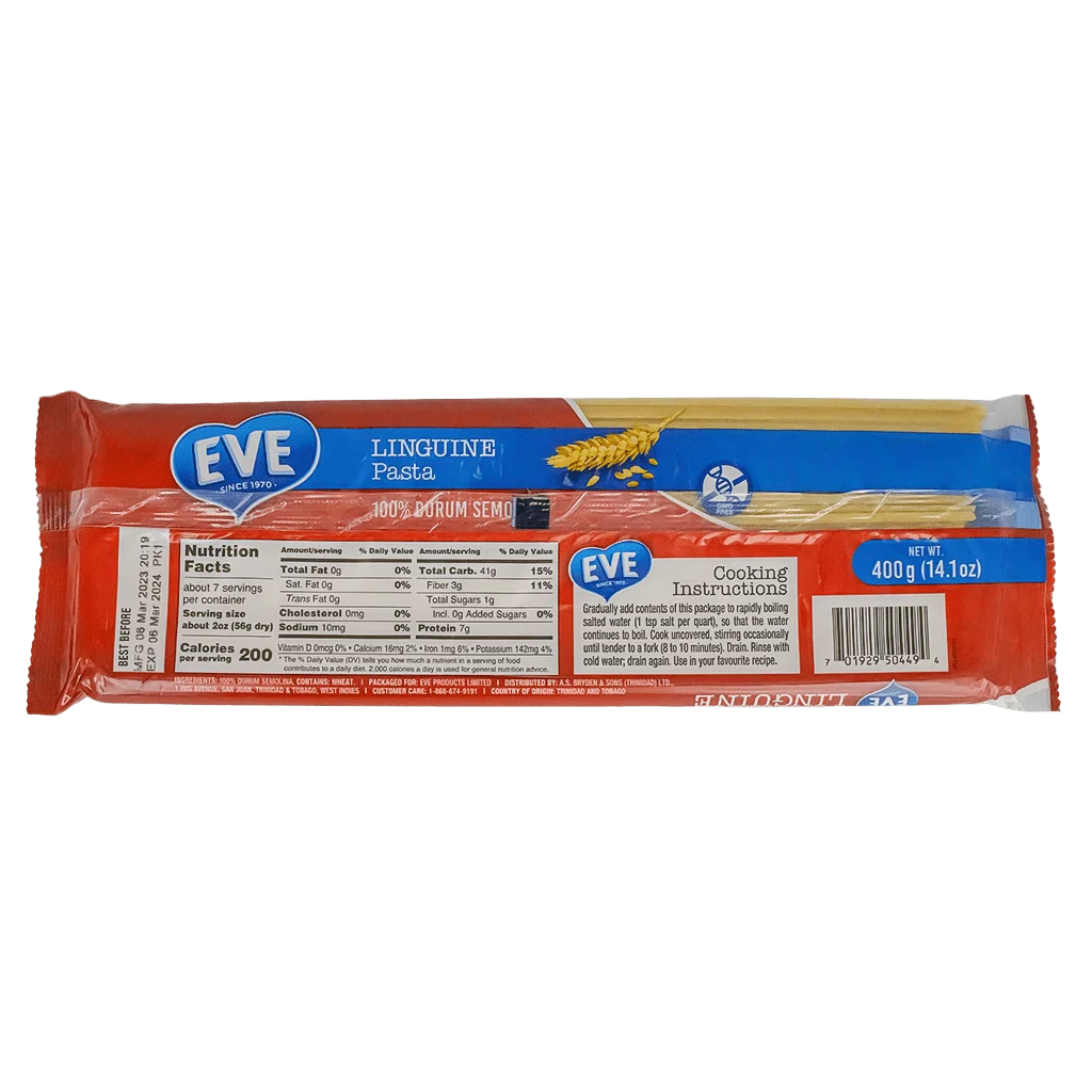 Eve Linguine Pasta 400g - Image 2