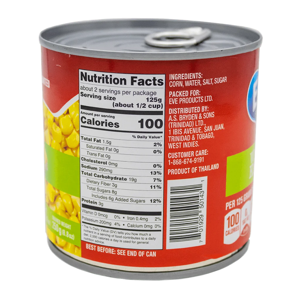 Eve Whole Kernel Corn 340g - Image 3